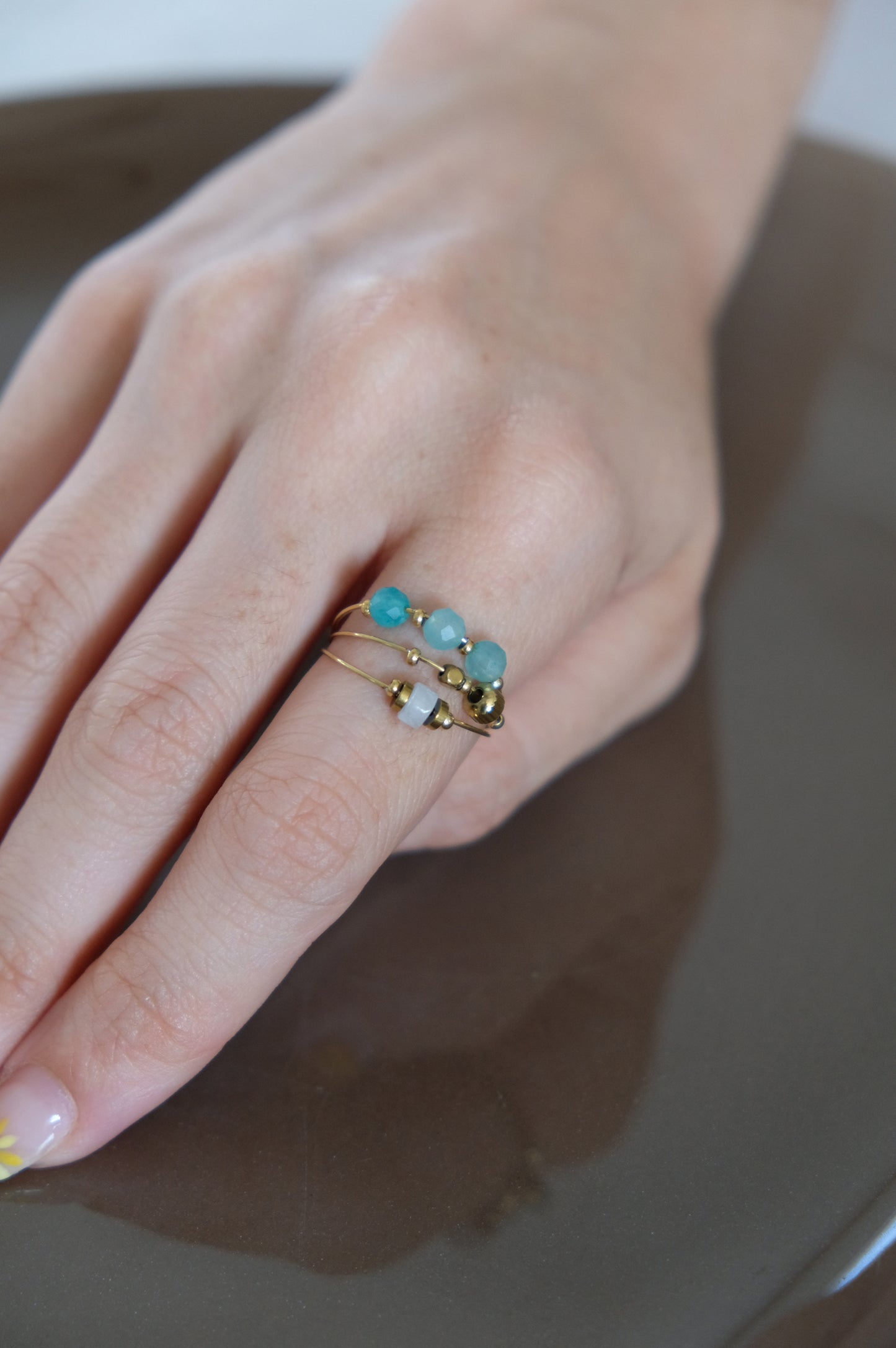 Anello AMAZZONITE