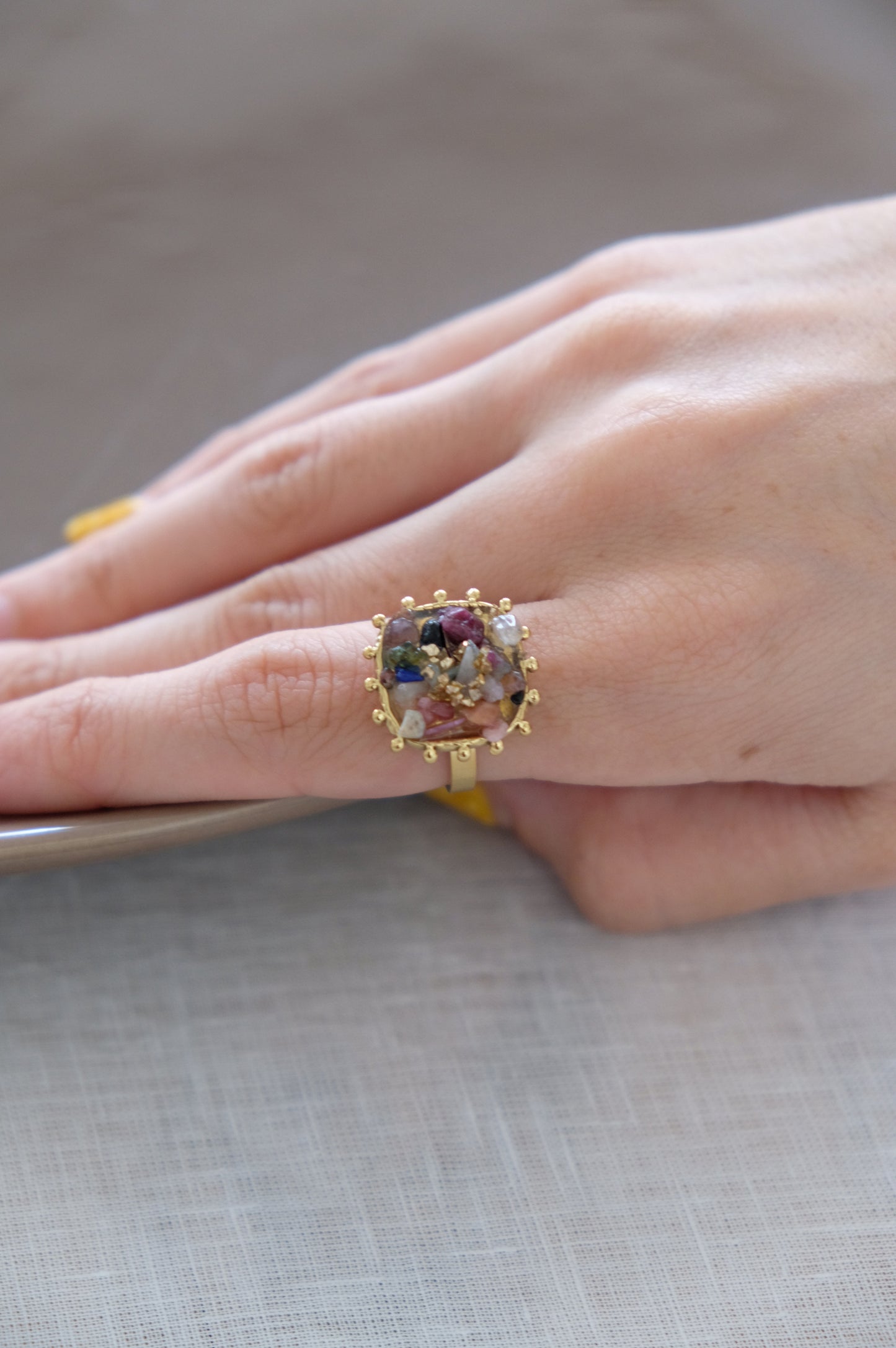Anello TORMALINA