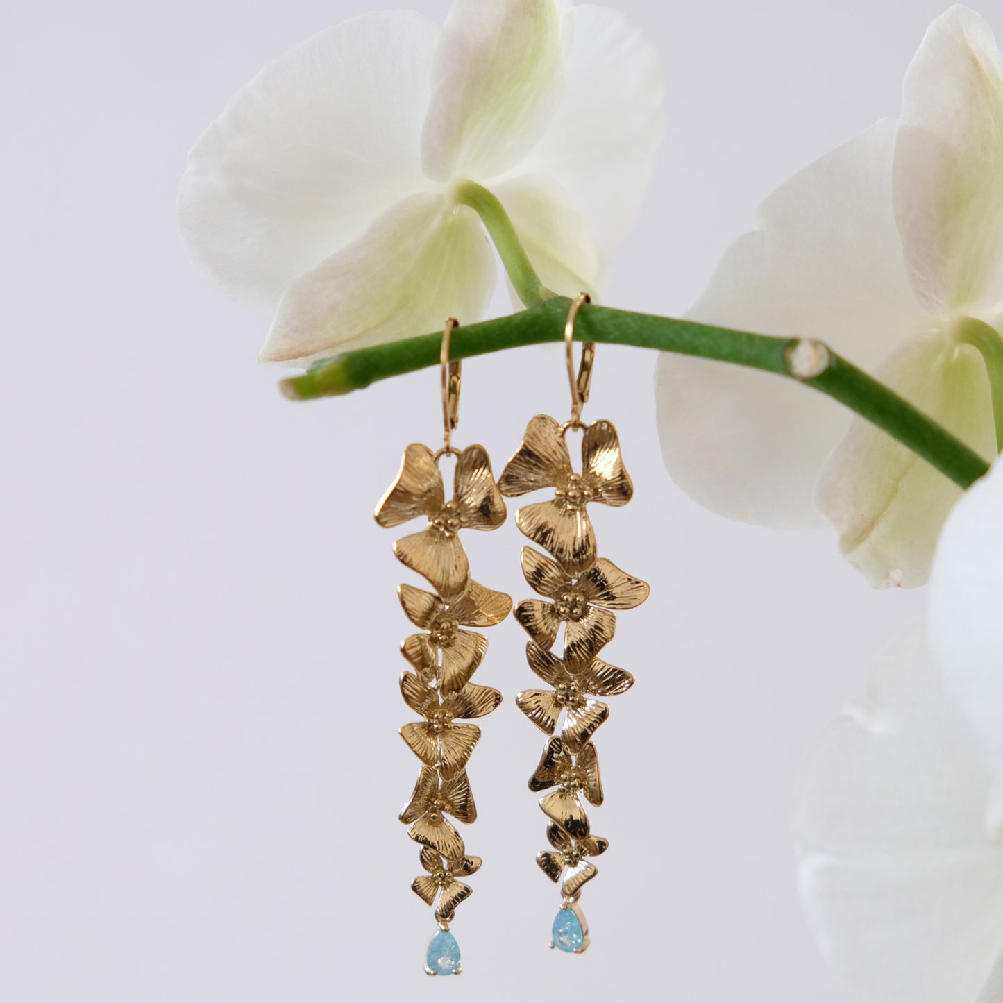 Orecchini FIORI PENDENTI
