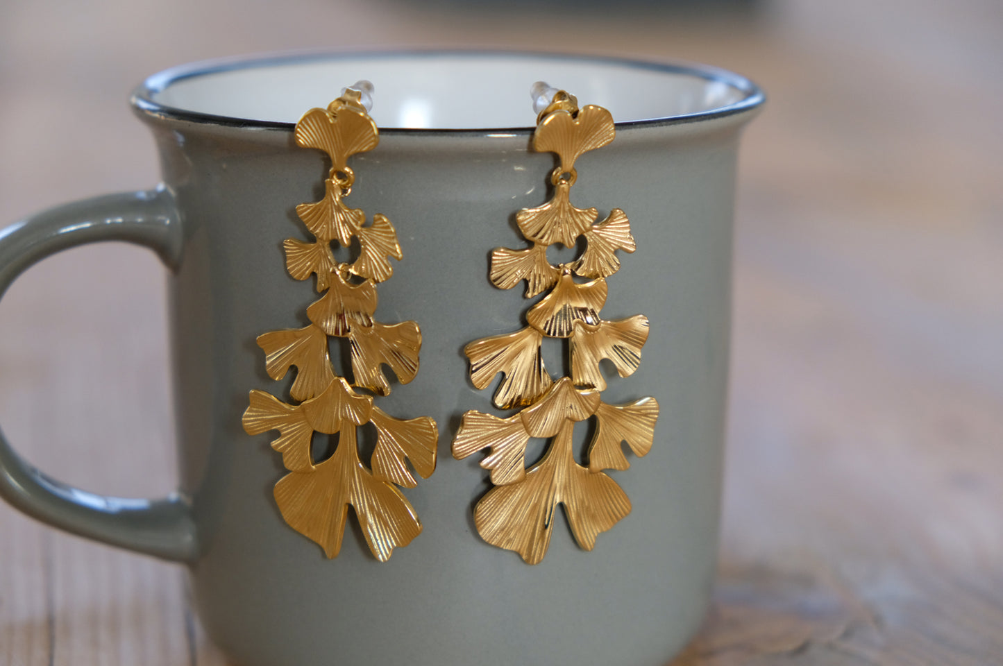 Orecchini GINGKO Lungo