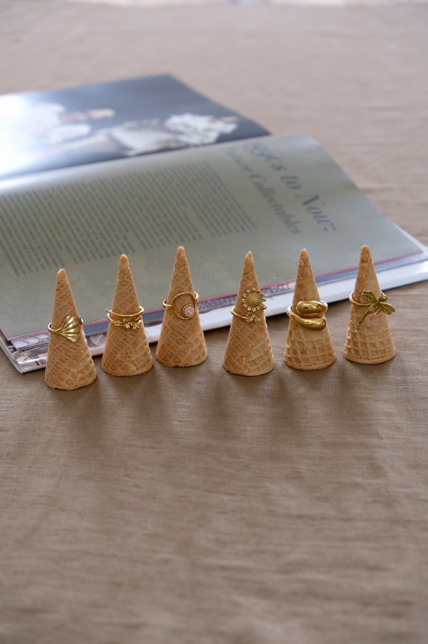 Anello GIRASOLE con APE