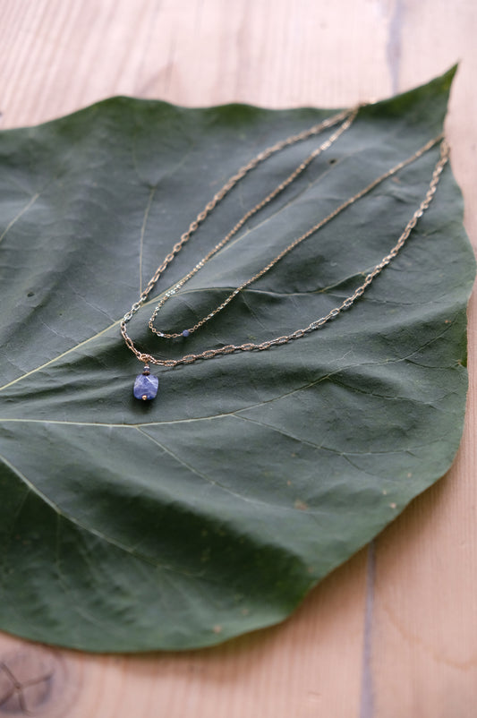 Collana DOPPIA BLU