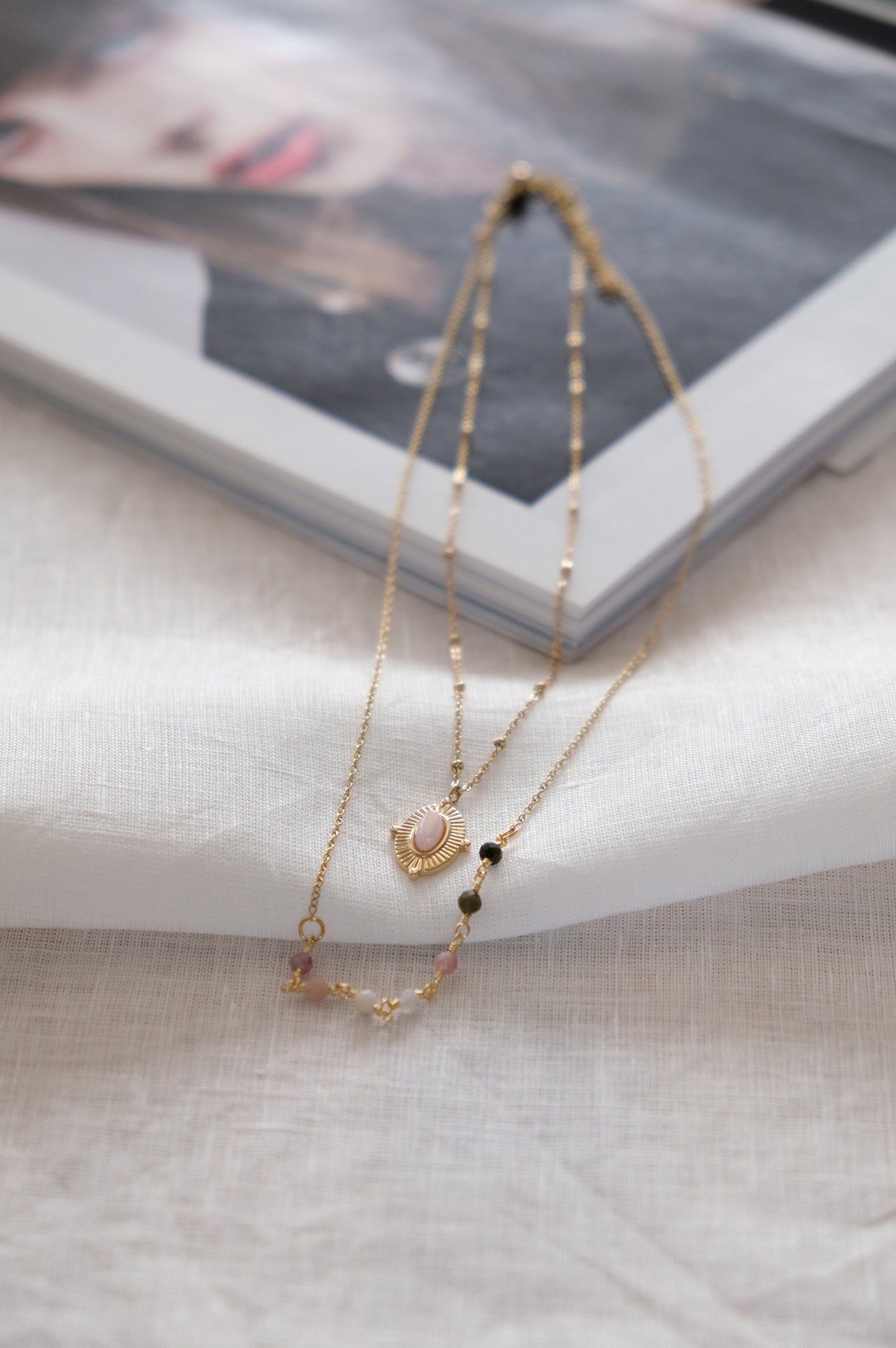 DOUBLE GODDESS Necklace