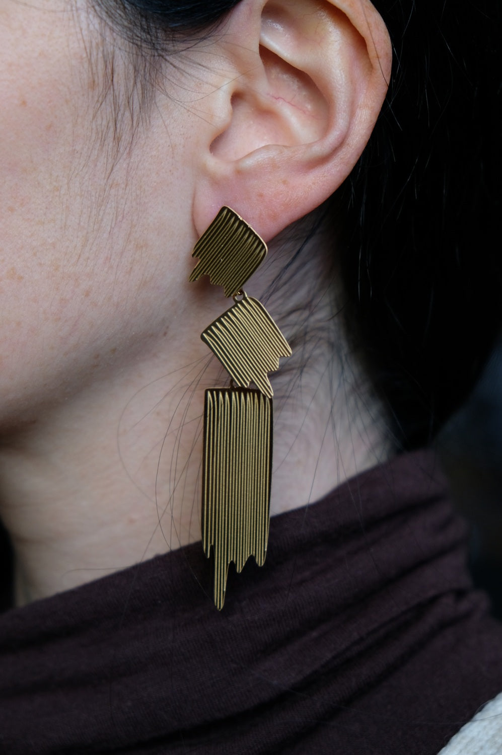 BRUSH STROKES earrings
