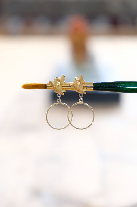 BUTTERFLIES earrings