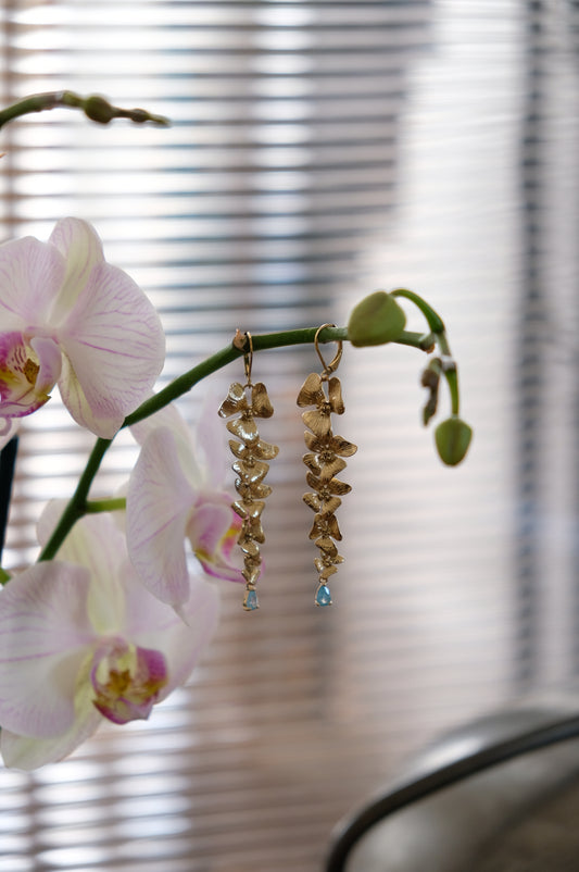 Orecchini FIORI PENDENTI